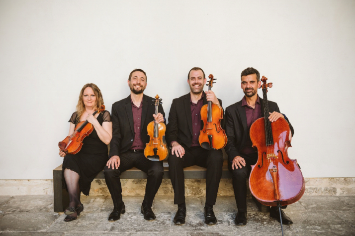 El Cuarteto Ribera actúa en El Burgo de Osma con un programa dedicado a Ravel y Mozart