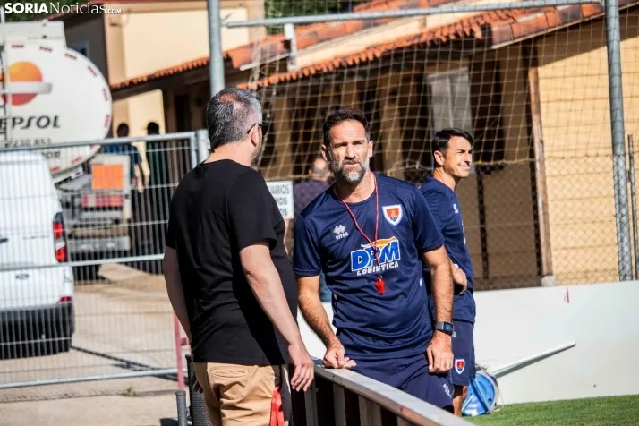 En im&aacute;genes: El Numancia completa su primer entrenamiento de pretemporada