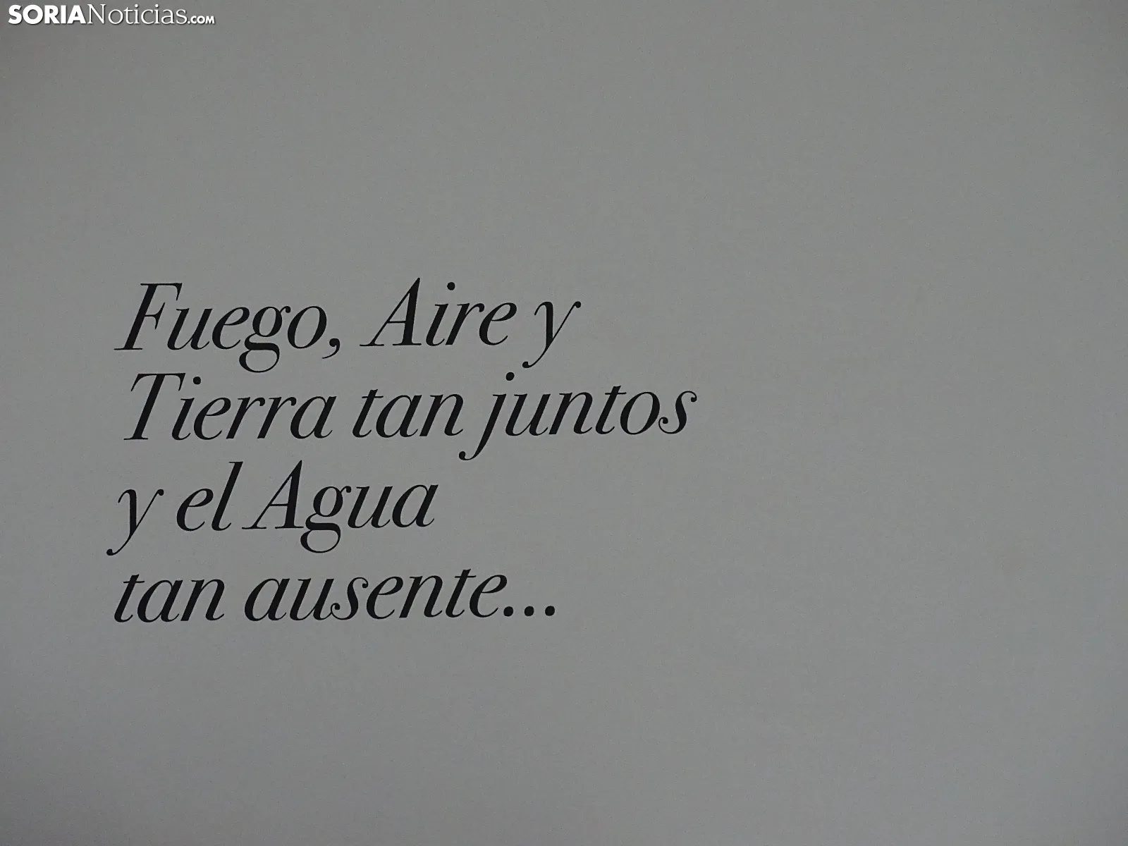 Una imagen de la exposición este viernes. /PC