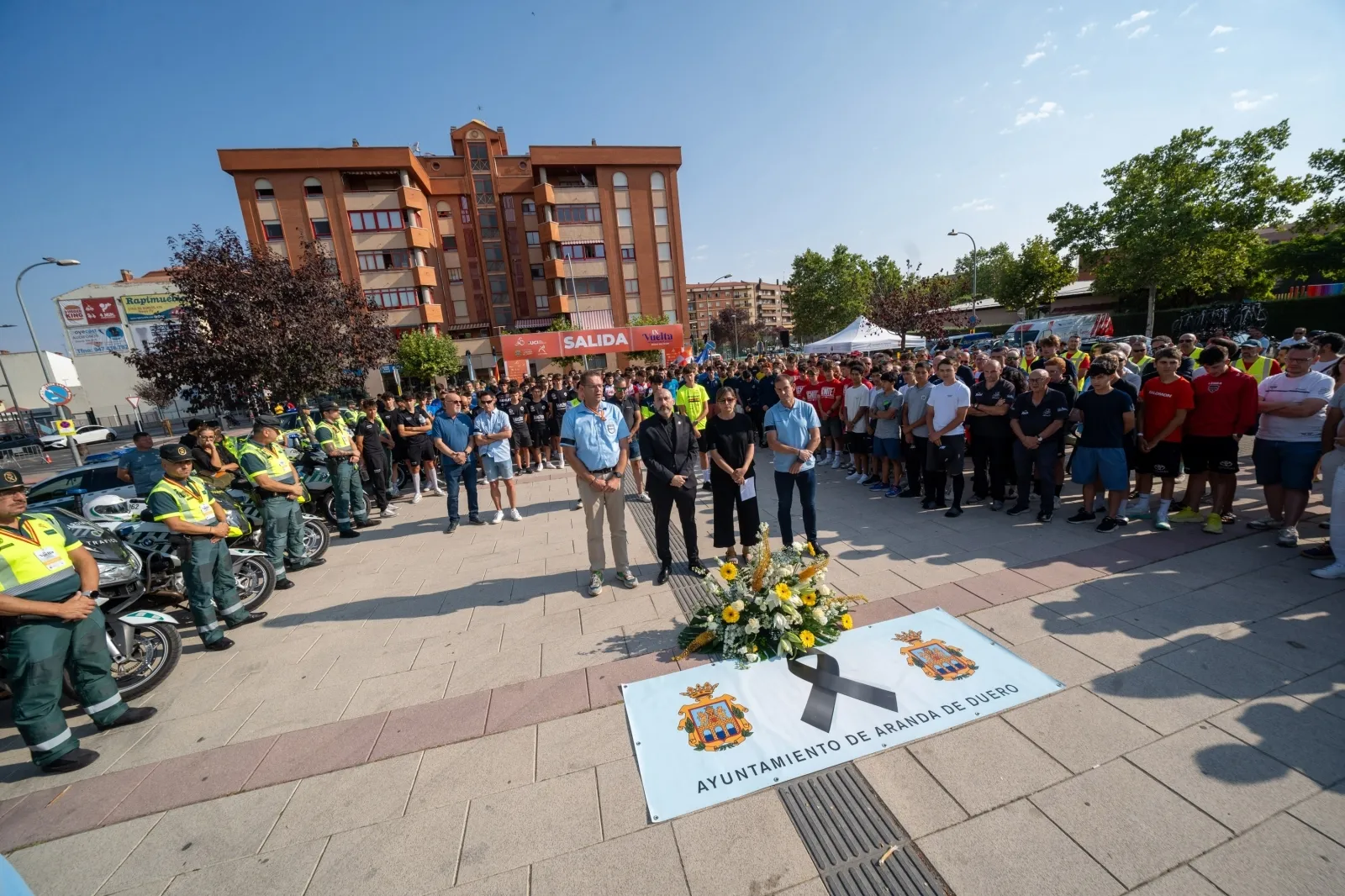 Foto 2 - &Uacute;ltimo adi&oacute;s a Iv&aacute;n Mel&eacute;ndez, el joven ciclista fallecido este s&aacute;bado en Soria
