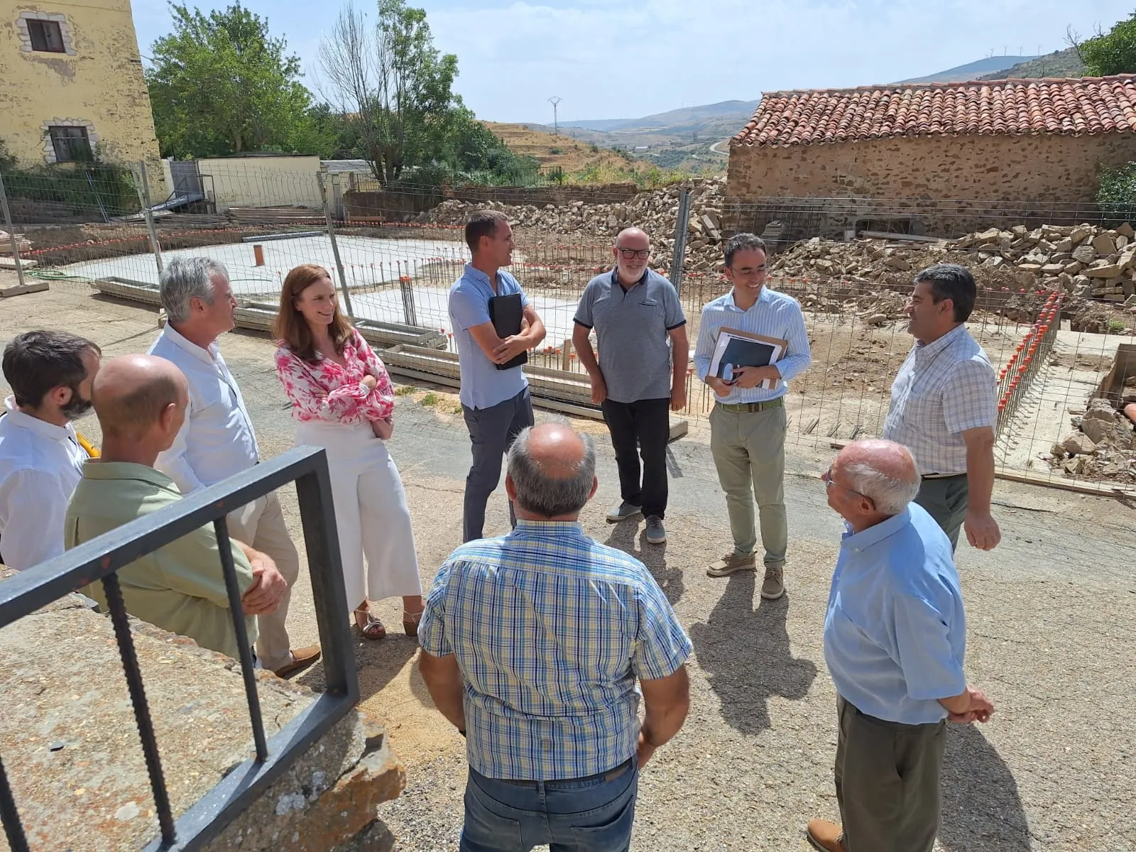 Foto 2 - Una inversi&oacute;n de 525.000&euro; en  Santa Cruz de Yanguas, a la espera de un contrato de musealizaci&oacute;n