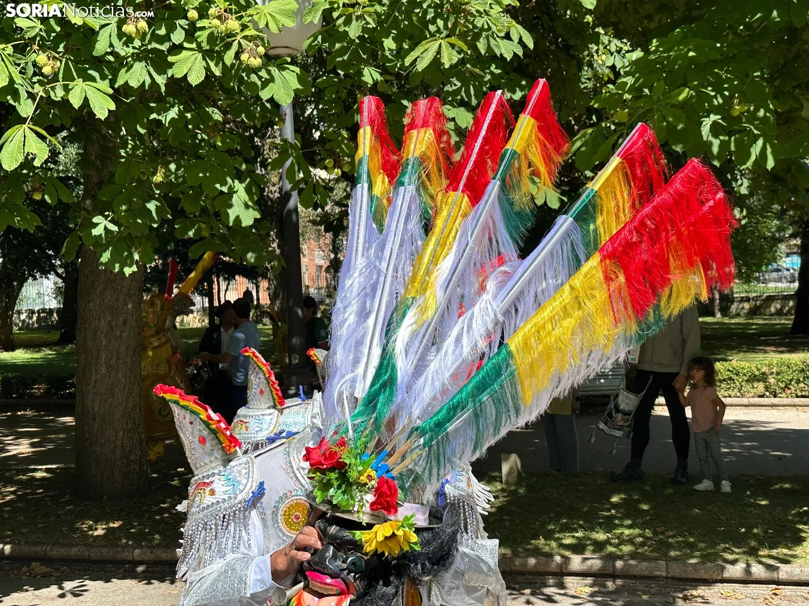 Foto 11 - Galer&iacute;a y cr&oacute;nica: Los colores de Bolivia inundan Soria en honor a la Virgen de Urkupi&ntilde;a