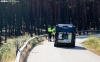 Agentes de la Guardia Civil en el lugar del accidente. /SN