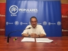 Saturnino de Gregorio hoy en rueda de prensa. SN