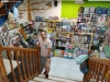 Gustavo Miranda, gerente de la Librería papelería Pájaro Pinto, en San Esteban de Gormaz