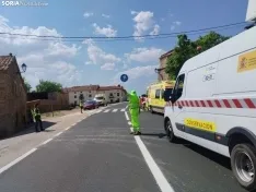 Accidente de tráfico con tres heridos en Ojuel.