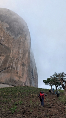 Una imagen del ascenso. 