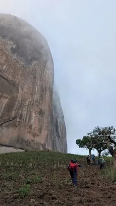 Una imagen del ascenso. 