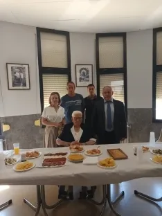 Una imagen del homenaje. /Dip.