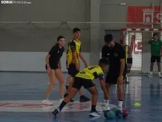 Una imagen de la jornada de este jueves en el San Andrés. /PC