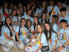 Arcos vibra con su Pijamada. Imágenes cedidas por El Alto Jalón.