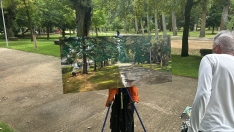 Foto 5 - Los pinceles volverán a tomar las calles de Almazán en su V Concurso de Pintura Rápida