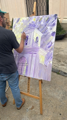 Foto 3 - Los pinceles volverán a tomar las calles de Almazán en su V Concurso de Pintura Rápida
