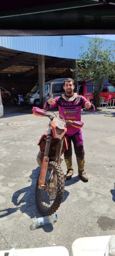 Foto 5 - Un piloto soriano remonta 101 puestos en el Meringrades, una de las pruebas m&aacute;s exigentes de enduro