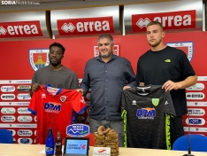 Foto 3 - Un centrocampista de Guinea Ecuatorial y un portero ucraniano para seguir internacionalizando al CD Numancia