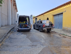 Restos extraídos del alcantarillado municipal por una empresa privada y Christopher Bravo. Imágenes cedidas por Christopher Bravo.