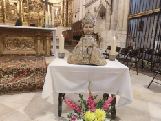 Una imagen de la jornada hoy en El Burgo. /DOS