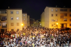 Arcos vibra con su Pijamada. Imágenes cedidas por El Alto Jalón.