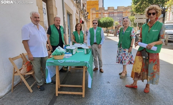La cuestación anual de la AECC moviliza la solidaridad de los sorianos