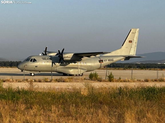 Diputación y Gobierno aseguran que no hay tema con el avión del ejército mauritano en suelo soriano: ¿Qué se sabe y qué no?