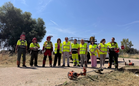 Brigadas forestales en Soria: limpieza y prevención de incendios