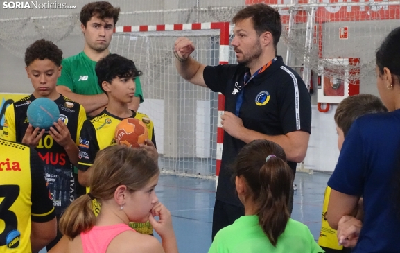 El Balonmano Soria busca talento joven con puertas abiertas