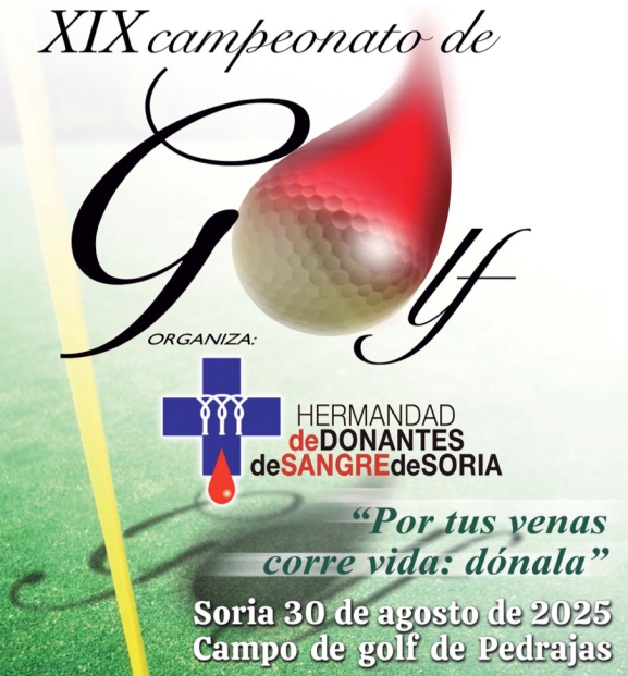 Diecinueve años uniendo golf y solidaridad en el Torneo Donantes de Sangre de Soria