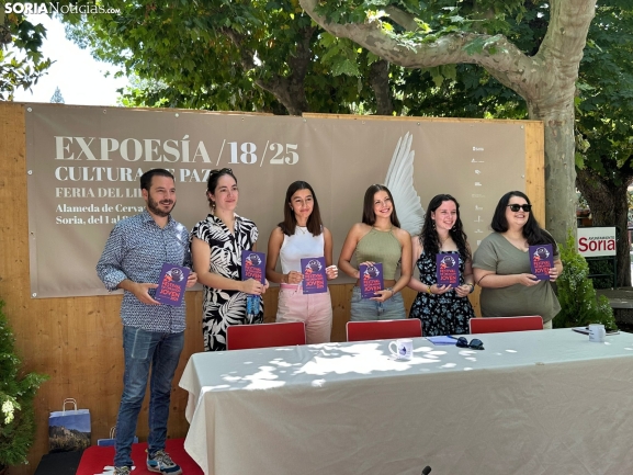 La cantera literaria de Soria se consagra en Expoesía con los premios del 29º Certamen de Creación Joven