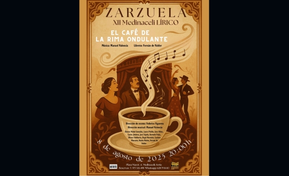 Los soñadores de los años 20 tomarán Medinaceli con una zarzuela del siglo XXI