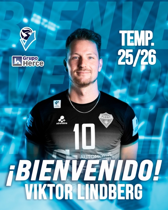 Viktor Lindberg, MVP sueco, cierra la plantilla del Grupo Herce Soria