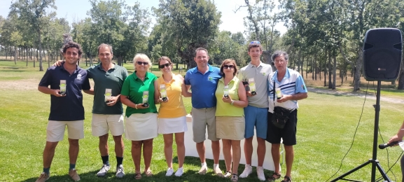 Torneo Golf Soria: Miguel López y Ana Sánchez, ganadores