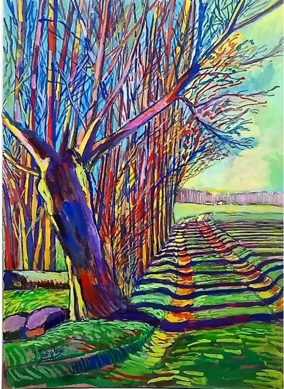 Obra de J. Tarodo, dentro de paisajes.