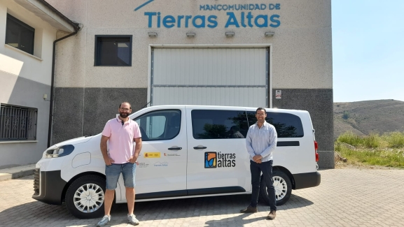 Tierras Altas adquiere un vehículo eléctrico de nueve plazas