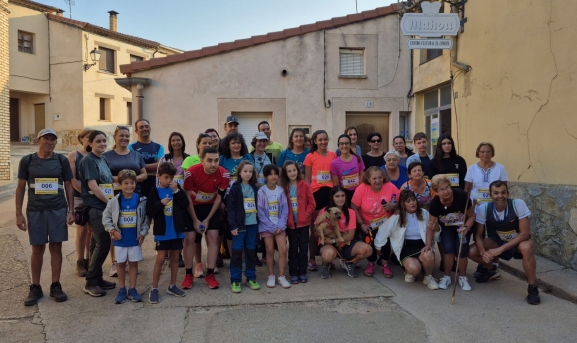 Una carrera y caminata para preparar las fiestas de Quintanilla de Tres Barrios