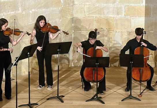 Soria acoge un concierto benéfico por Cruz Roja en el marco del IX Curso Hagamos Música