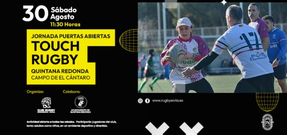 El Ingenieros de Soria lleva el rugby a Quintana Redonda con una jornada de puertas abiertas
