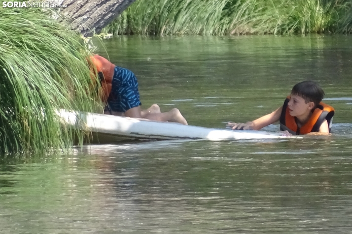 El calor y los chubascos, protagonistas del primer sábado de agosto