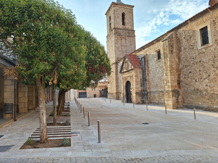 Calle San Pedro en Almazán.