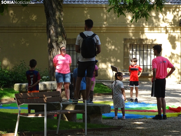 Una imagen de la tarde lúdica de este martes. /PC