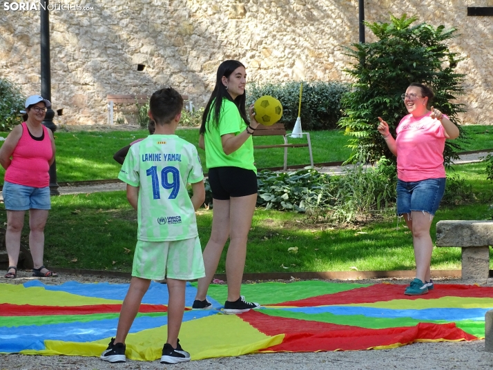 Una imagen de la tarde lúdica de este martes. /PC