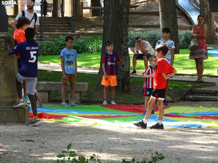 Una imagen de la tarde lúdica de este martes. /PC