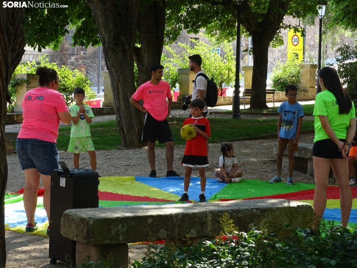 Una imagen de la tarde lúdica de este martes. /PC