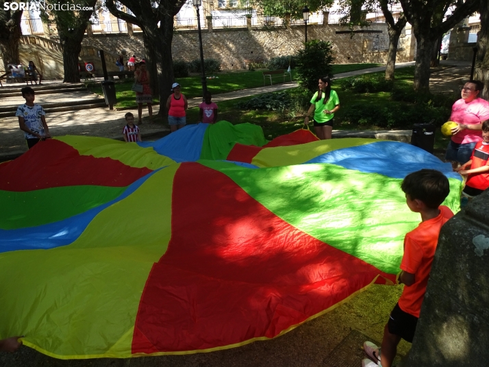 Una imagen de la tarde lúdica de este martes. /PC