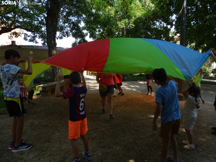 Una imagen de la tarde lúdica de este martes. /PC