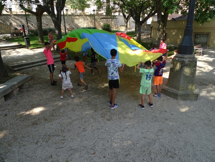 Una imagen de la tarde lúdica de este martes. /PC