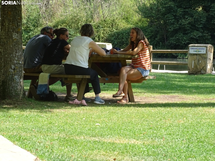 Imagen de las orillas del Duero este 14 de agosto. /PC