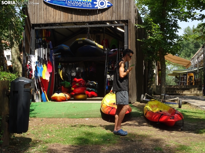 Imagen de las orillas del Duero este 14 de agosto. /PC