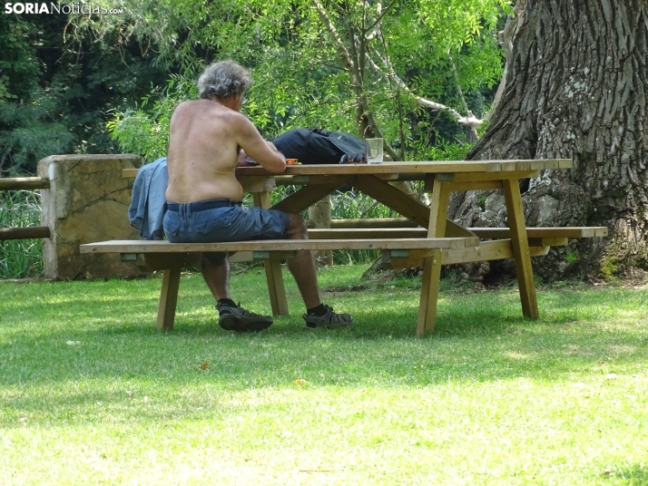 Imagen de las orillas del Duero este 14 de agosto. /PC