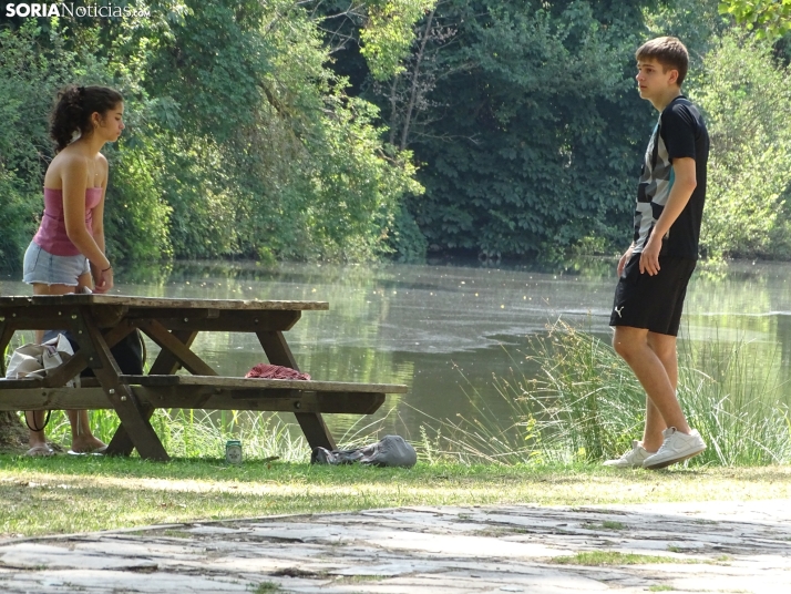 Imagen de las orillas del Duero este 14 de agosto. /PC