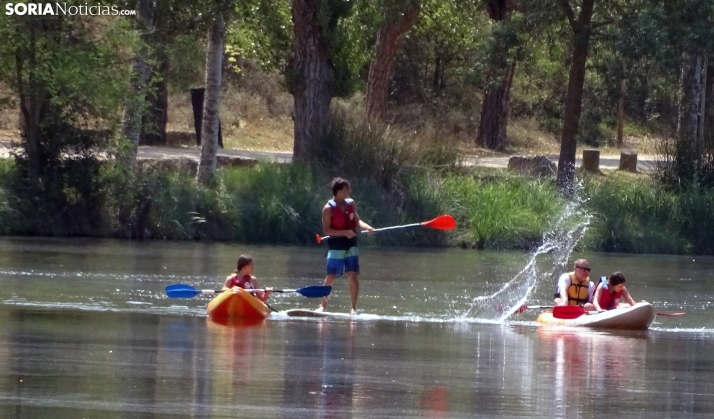Imagen de las orillas del Duero este 14 de agosto. /PC